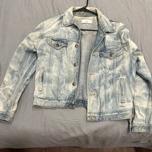 Aritzia Tye Dye Jean Jacket